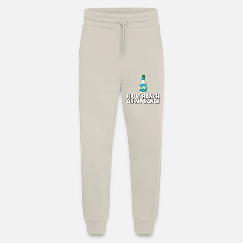 Ranch on Ranch Bottle Quote - Jogging Pants - made by SPREAD - WARM CLAY