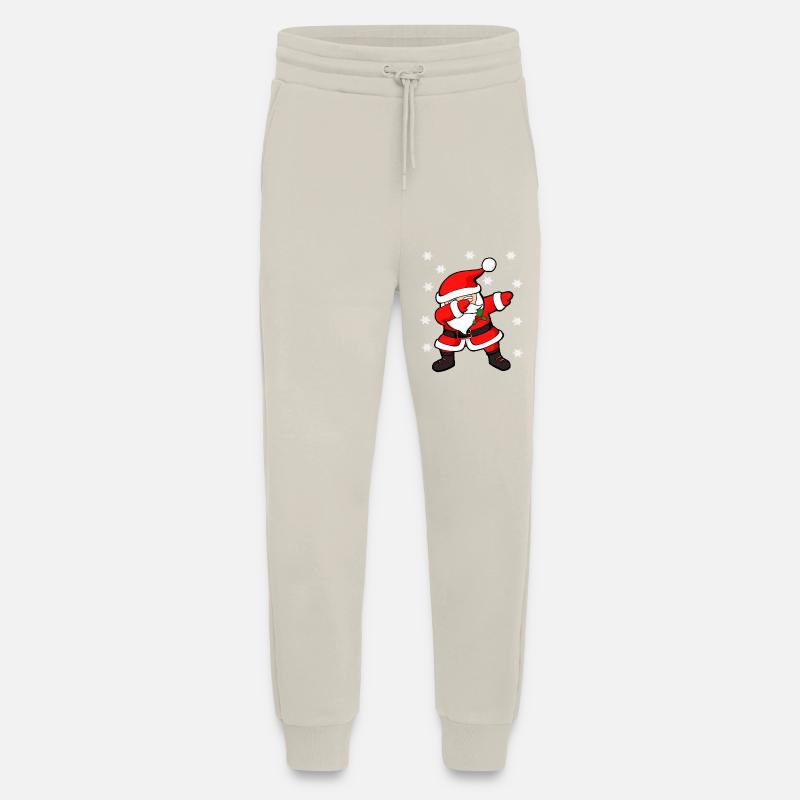 Santa Dab Festive Cheer - Jogging Pants - made by SPREAD - WARM CLAY