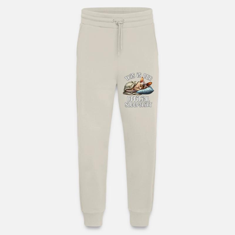 Devon Rex Schlafshirt - Jogginghose - made by SPREAD - WARM CLAY