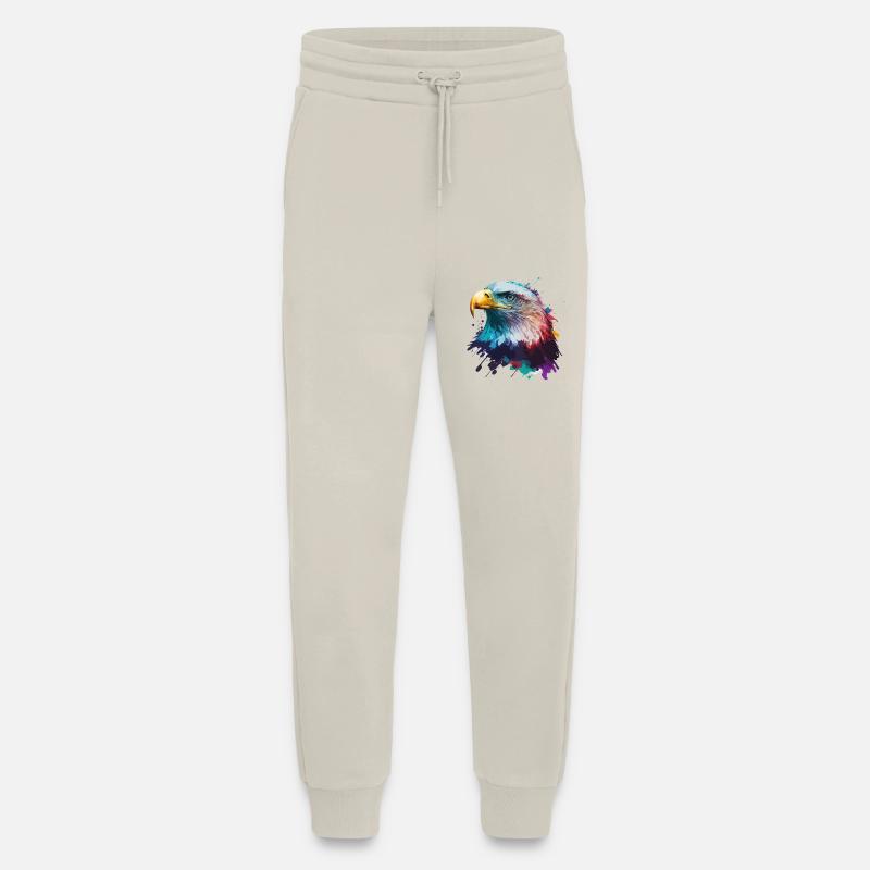 Splash Eagle - Jogging Pants - made by SPREAD  - WARM CLAY