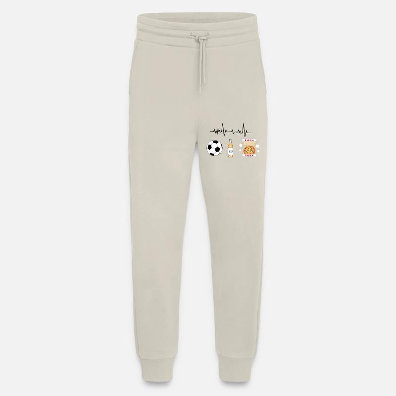 Fußball, Bier, Pizza - Jogginghose - made by SPREAD - WARM CLAY