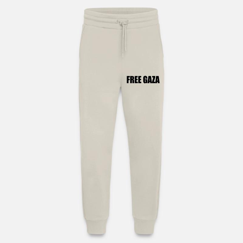 Free gaza - Jogginghose - made by SPREAD - WARM CLAY