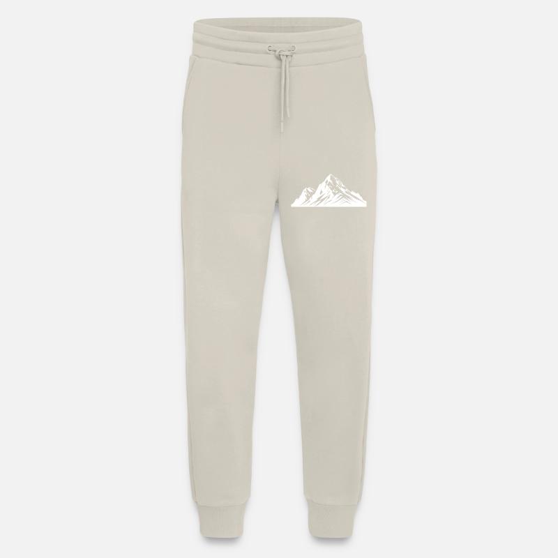 Berge Gipfel Alpen - Jogginghose - made by SPREAD - WARM CLAY