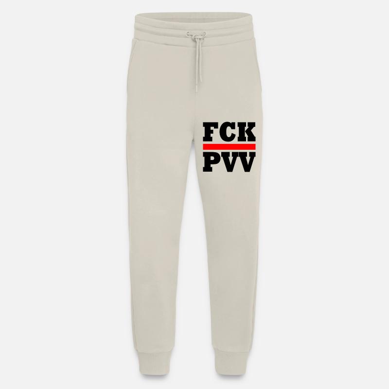 Fck pvv - Jogginghose - made by SPREAD - WARM CLAY