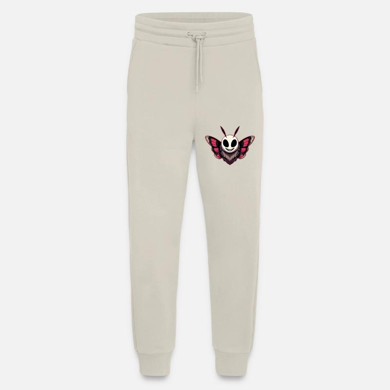 Evil Moth - Mothman Cryptid - Jogging Pants - made by SPREAD  - WARM CLAY