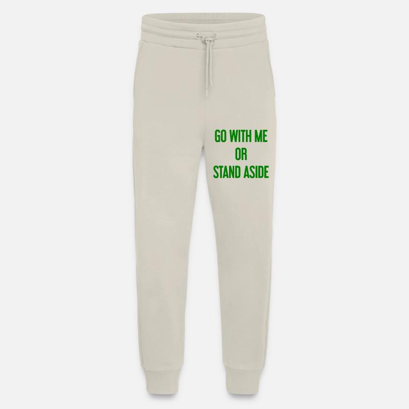 Geh mit oder beiseite - Jogginghose - made by SPREAD - WARM CLAY