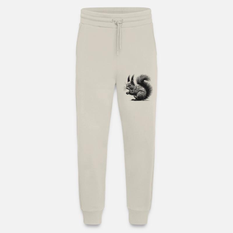 Squirrel - Jogging Pants - made by SPREAD  - WARM CLAY