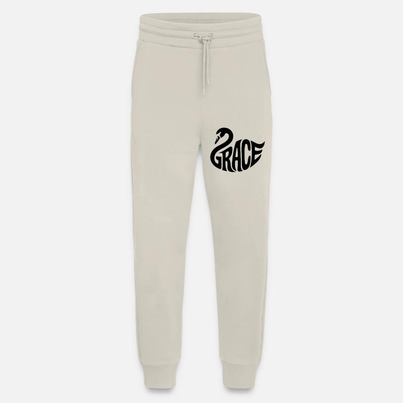 Grace - Cool Swan Logo - Jogging Pants - made by SPREAD  - WARM CLAY