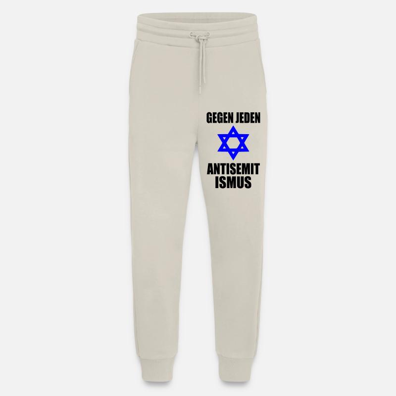 Gegen jeden antisemitismus - Jogginghose - made by SPREAD - WARM CLAY