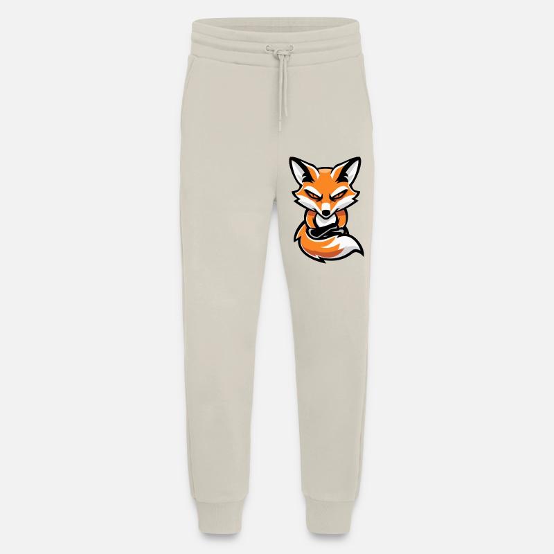 Fox Comic - Jogging Pants - made by SPREAD  - WARM CLAY