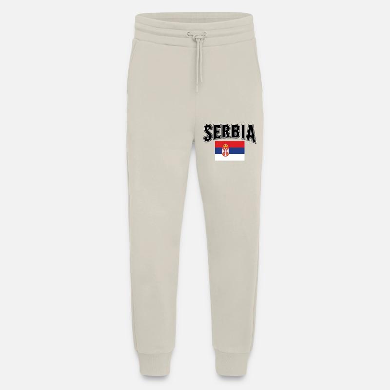 Serbien - Jogginghose - made by SPREAD - WARM CLAY