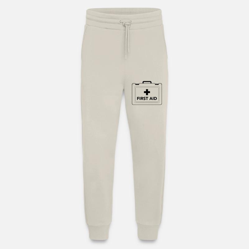 first aid case design - Jogging Pants - made by SPREAD  - WARM CLAY
