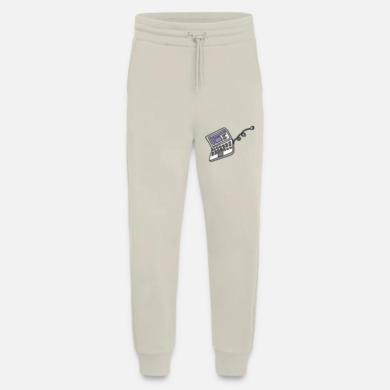 computer science - Jogging Pants - made by SPREAD  - WARM CLAY