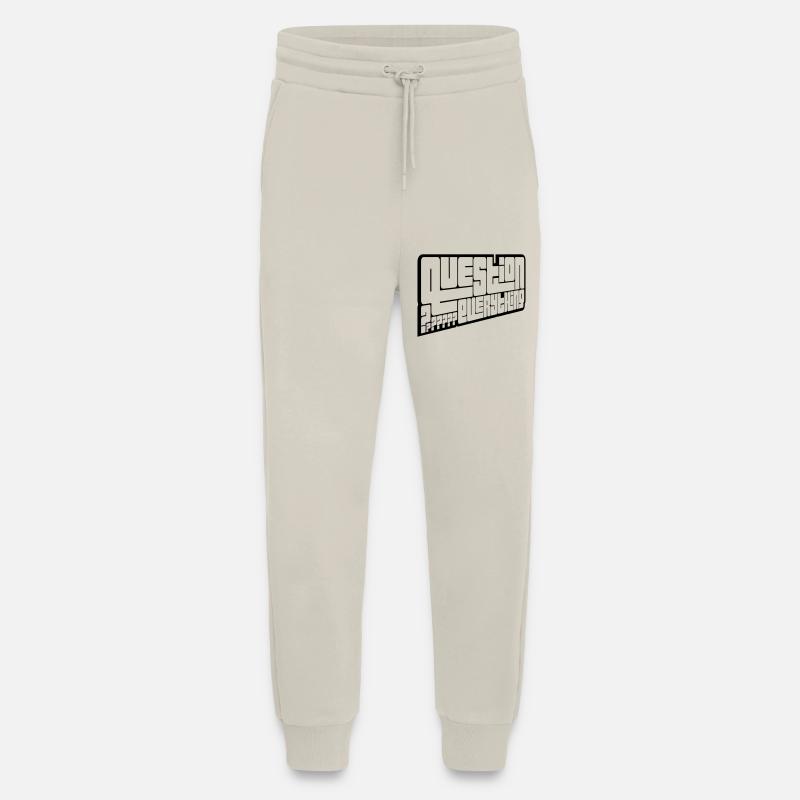 Kritisch Question Everything - Jogginghose - made by SPREAD - WARM CLAY