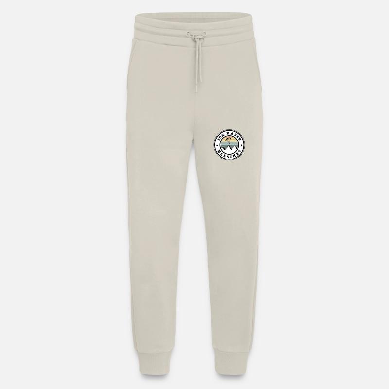 Ich hasse Menschen - Jogginghose - made by SPREAD - WARM CLAY