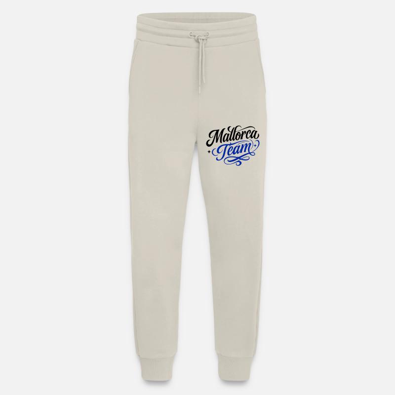 L’équipe de Majorque - Pantalon de jogging bio décontracté fabriqué en UE - WARM CLAY