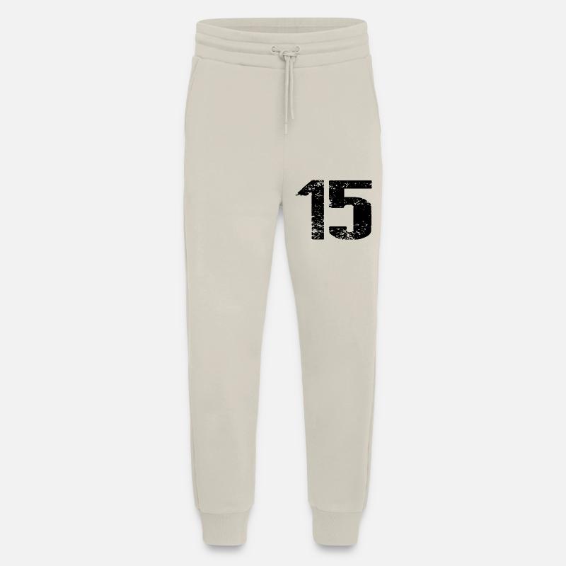 Maillot à 15 numéros - Pantalon de jogging bio décontracté fabriqué en UE - WARM CLAY