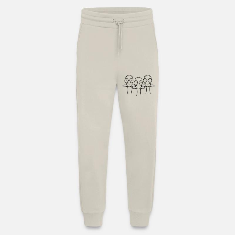 Three funny ducks - Jogging Pants - made by SPREAD  - WARM CLAY