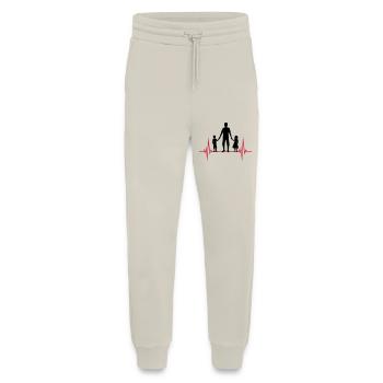 Frequency 2 Children Papa - Jogging Pants - made by SPREAD  - WARM CLAY - Front