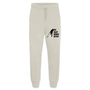 Joueur de hockey sur gazon Hockey Floorball Cadeau - Pantalon de jogging bio décontracté fabriqué en UE - WARM CLAY - Devant