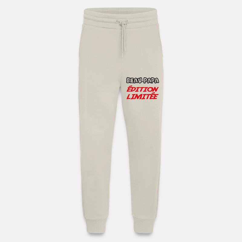 BEAU PAPA édition limitée - Pantalon de jogging bio décontracté fabriqué en UE - WARM CLAY