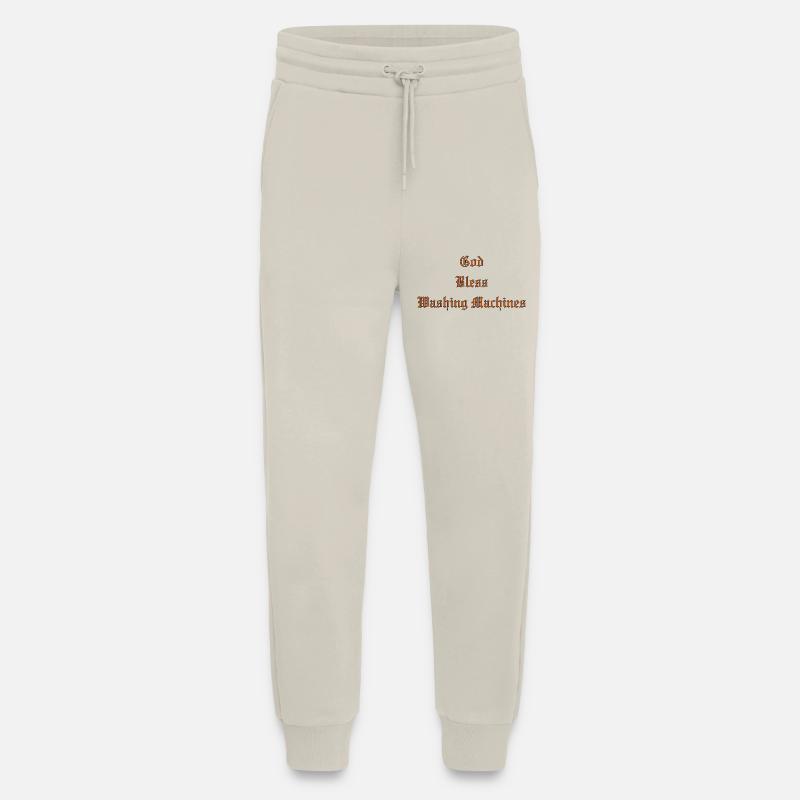 GodBlessWashing Machines - Jogginghose - made by SPREAD - WARM CLAY
