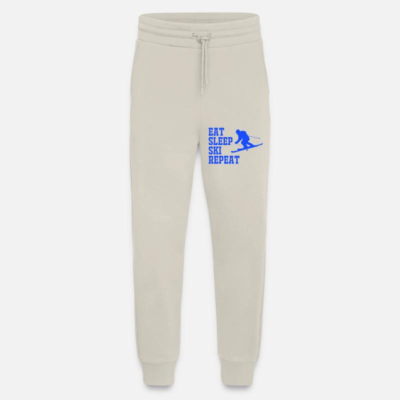 SKI EAT SLEEP REPEAT - Jogginghose - made by SPREAD - WARM CLAY