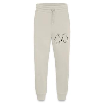 Tag der Pinguine - Jogginghose - made by SPREAD - WARM CLAY - Vorne