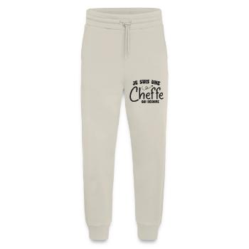 Ich bin ein rockiger Koch - Jogginghose - made by SPREAD - WARM CLAY - Vorne