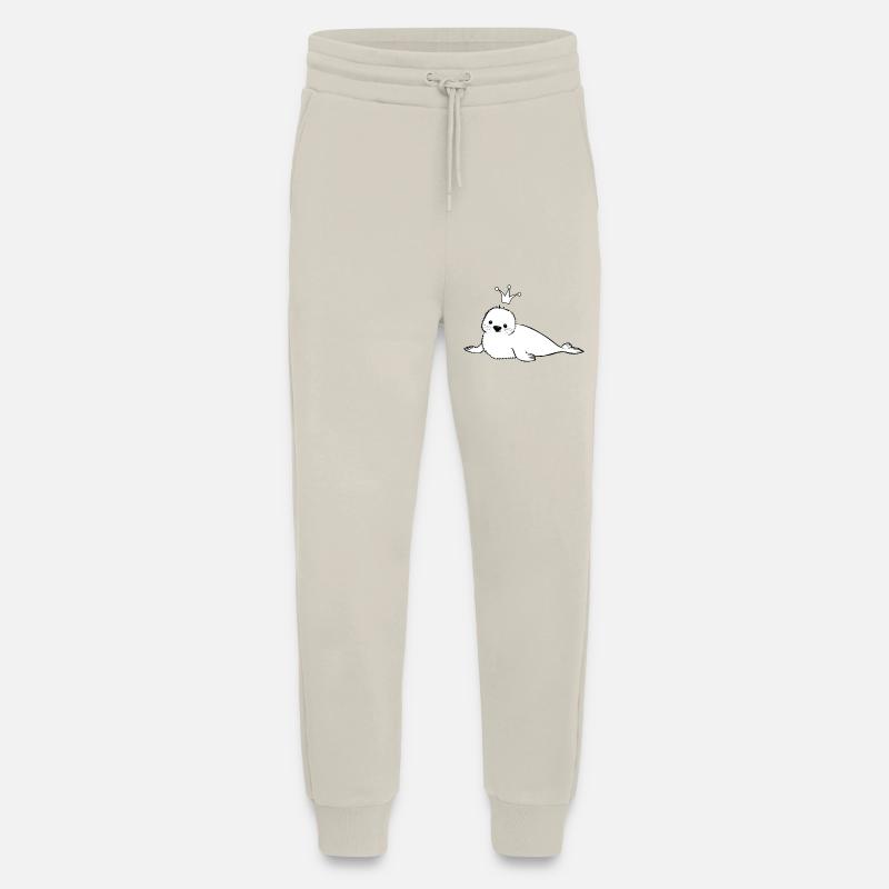 Robbe Design mit Krone - Jogginghose - made by SPREAD - WARM CLAY