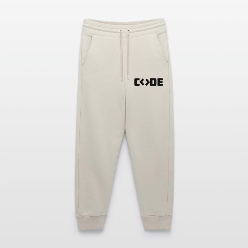 Code du programmeur Pantalon de jogging bio décontracté fabriqué en UE