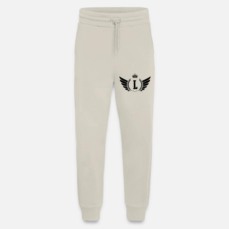 wappen l - Jogginghose - made by SPREAD - WARM CLAY