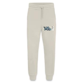 Marseille design stylisé BD - Pantalon de jogging bio décontracté fabriqué en UE - WARM CLAY - Devant