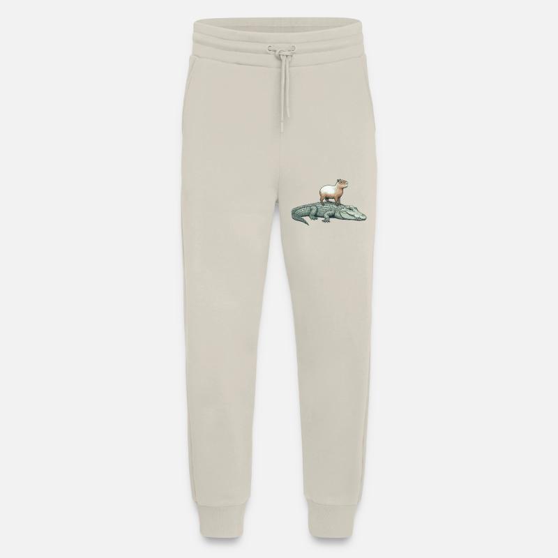 Capy & Croc Dreamteam - Jogginghose - made by SPREAD - WARM CLAY