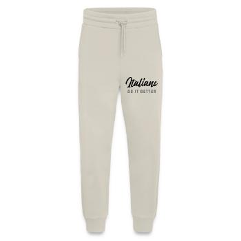 Italian do it better - Jogging Pants - made by SPREAD  - WARM CLAY - Front