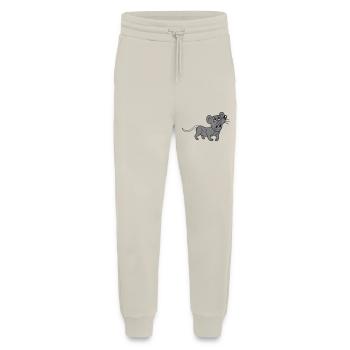 Mouse exhausted sad desperately tired suffering sweet - Jogging Pants - made by SPREAD  - WARM CLAY - Front