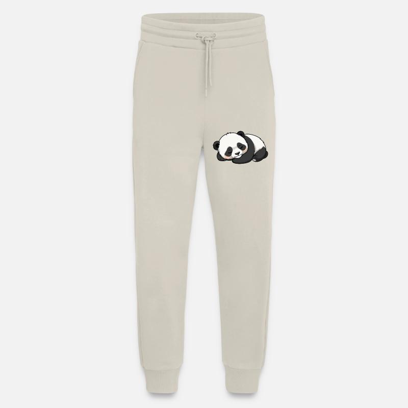 Sleeping Panda - Animal Design - Jogginghose - made by SPREAD - WARM CLAY