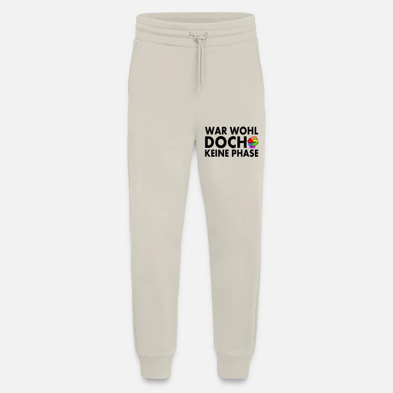 war wohl doch keine phase - Jogginghose - made by SPREAD - WARM CLAY