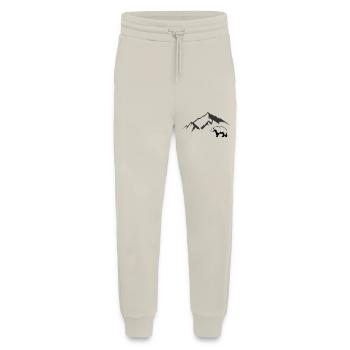 Monts Bear - Pantalon de jogging bio décontracté fabriqué en UE - WARM CLAY - Devant