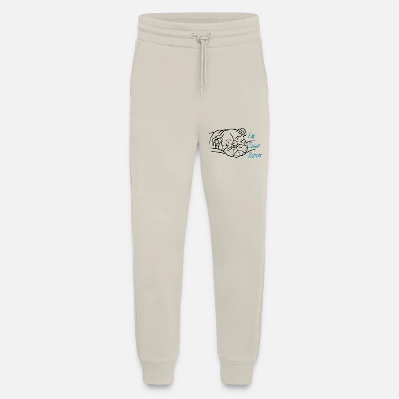 Eat Sleep Repeat - Jogginghose - made by SPREAD - WARM CLAY