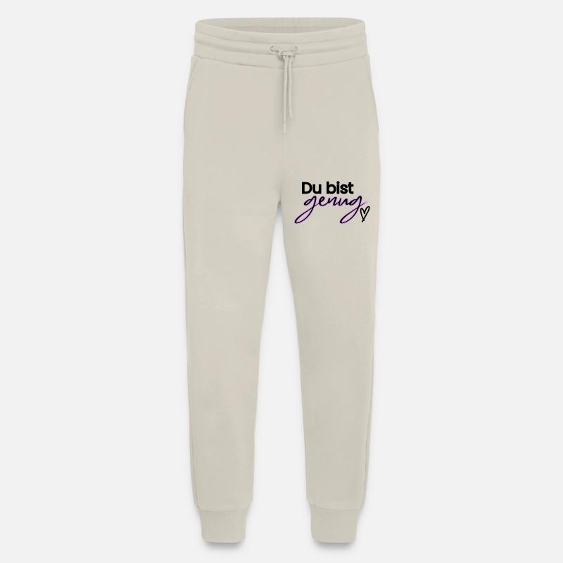 Du bist genug - Jogginghose - made by SPREAD - WARM CLAY