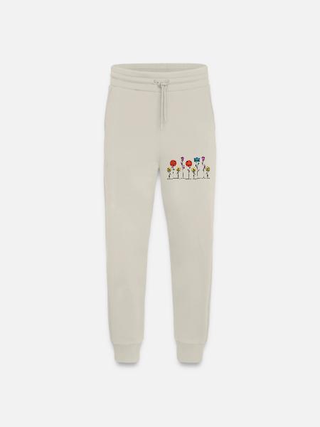 Blumen - Jogginghose - made by SPREAD - WARM CLAY