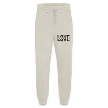 Love Hotdogs Fast Food Statement - Jogginghose - made by SPREAD - WARM CLAY - Vorne