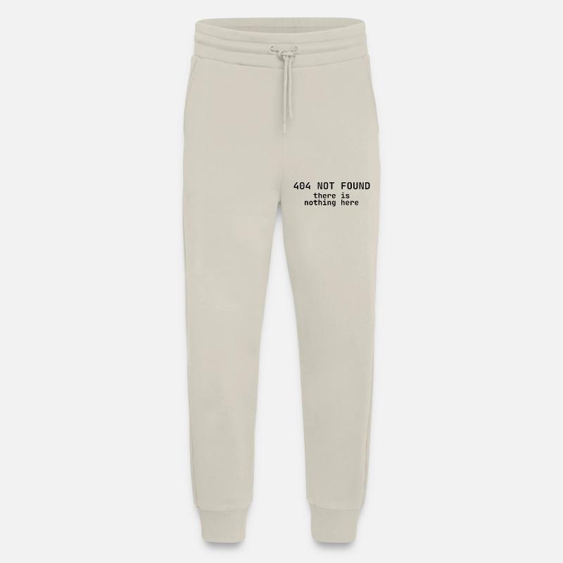 404 Not Found Nothing Here - Jogging Pants - made by SPREAD  - WARM CLAY