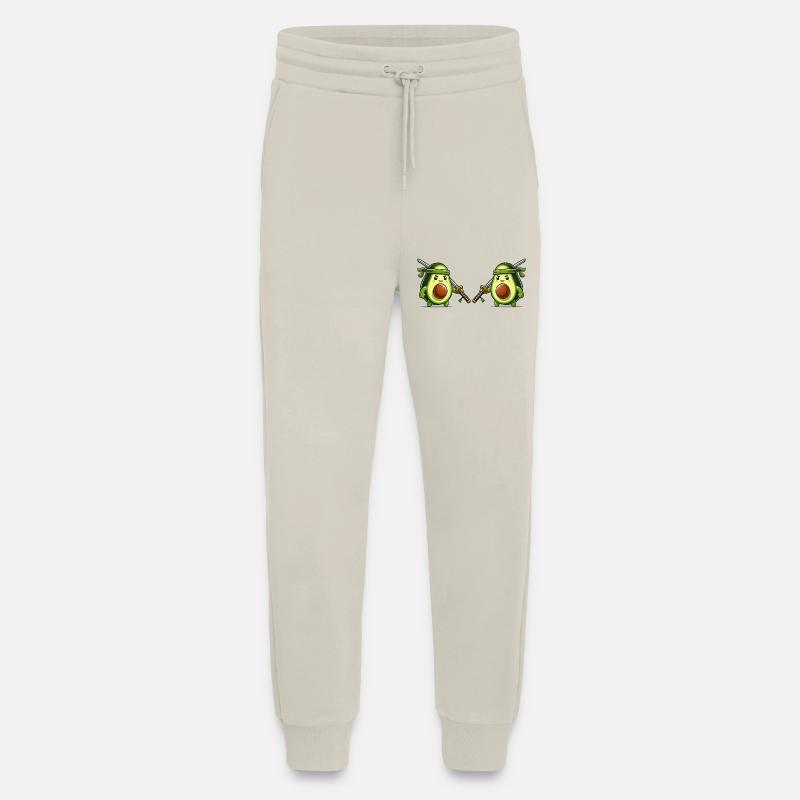 Avocado Samurai 2 - Jogging Pants - made by SPREAD  - WARM CLAY