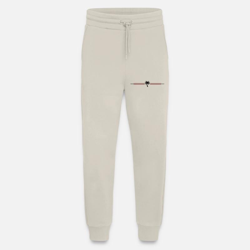 Palm Tree Icon - Jogging Pants - made by SPREAD  - WARM CLAY