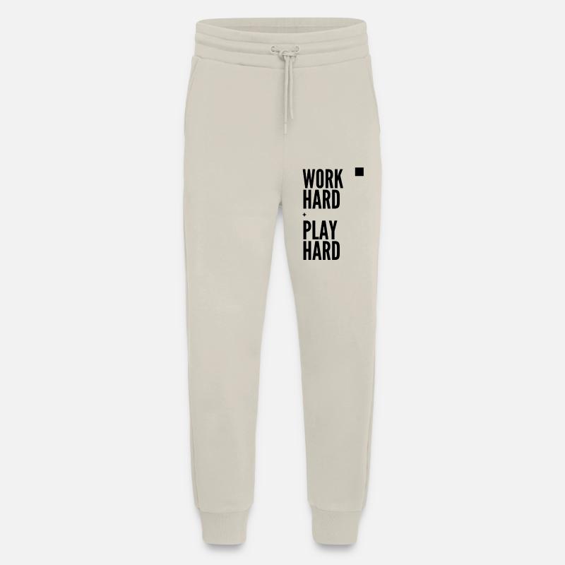 Work Hard Play Hard - Jogginghose - made by SPREAD - WARM CLAY