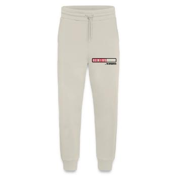 Genius in progress - Jogging Pants - made by SPREAD  - WARM CLAY - Front