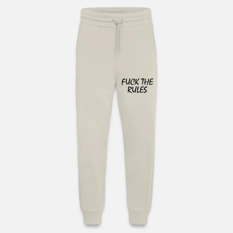 Fuck the rules - Jogginghose - made by SPREAD - WARM CLAY