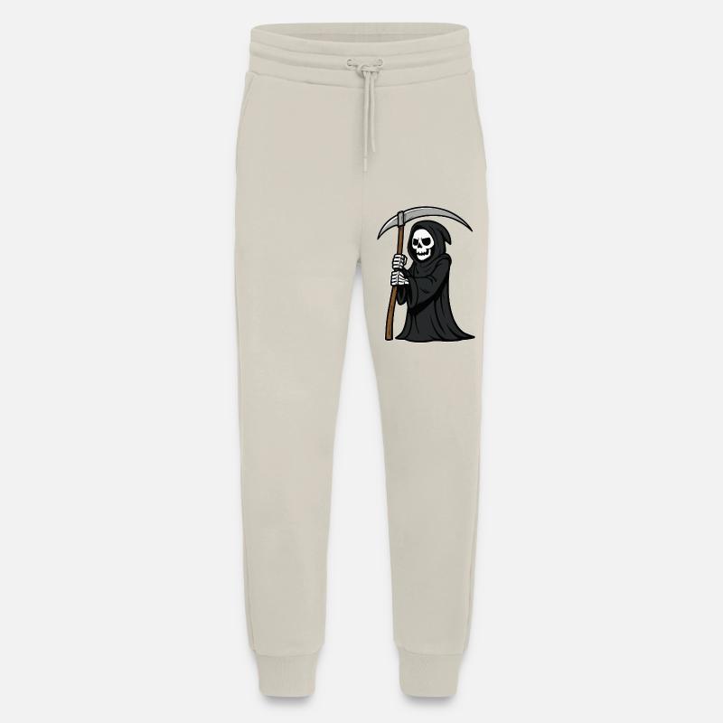 Grim Reaper Comic - Jogging Pants - made by SPREAD  - WARM CLAY
